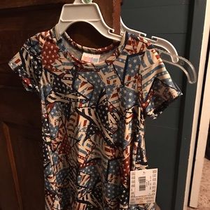Scarlett LuLaRoe Sz 2t - Toddler - American Flag